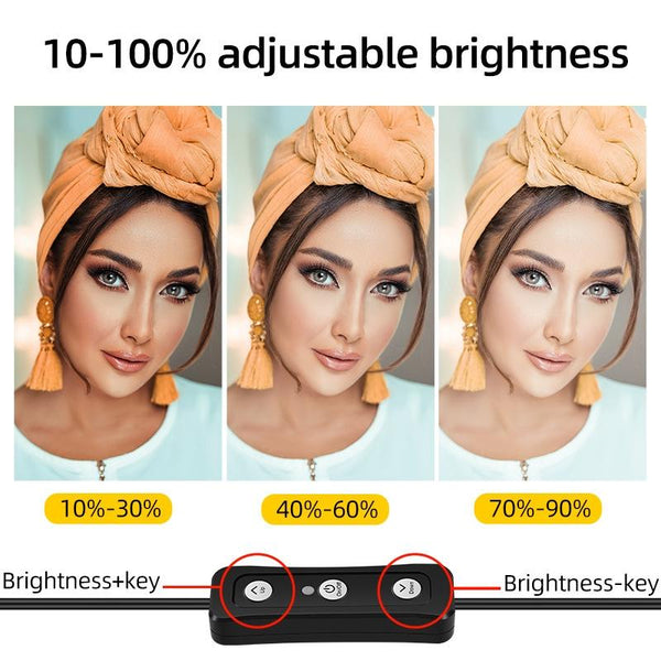 Parallel Deals Retractable 10W Live Broadcast Light With Bracket And Colour Filters For Video Production Other Lighting & Studio
