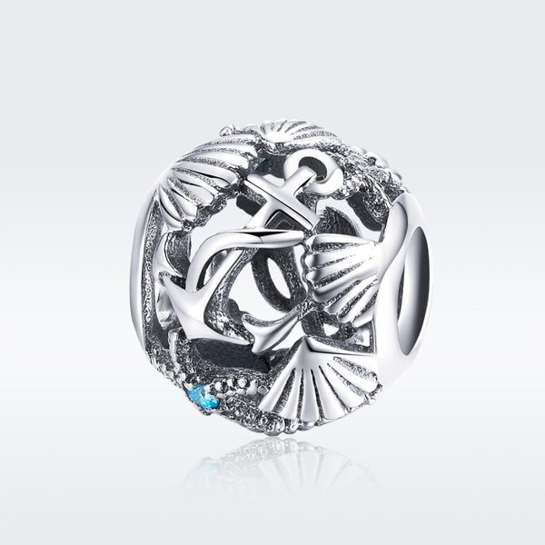 925 Sterling Silver Beaded Bracelet & Necklace Set Charms & Pendants