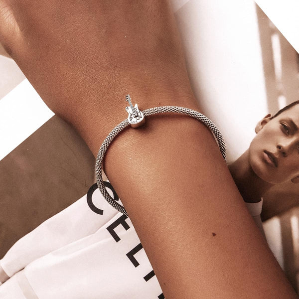 925 Sterling Silver Retro Bass Beads For Diy Bracelets & Necklaces Charms & Pendants