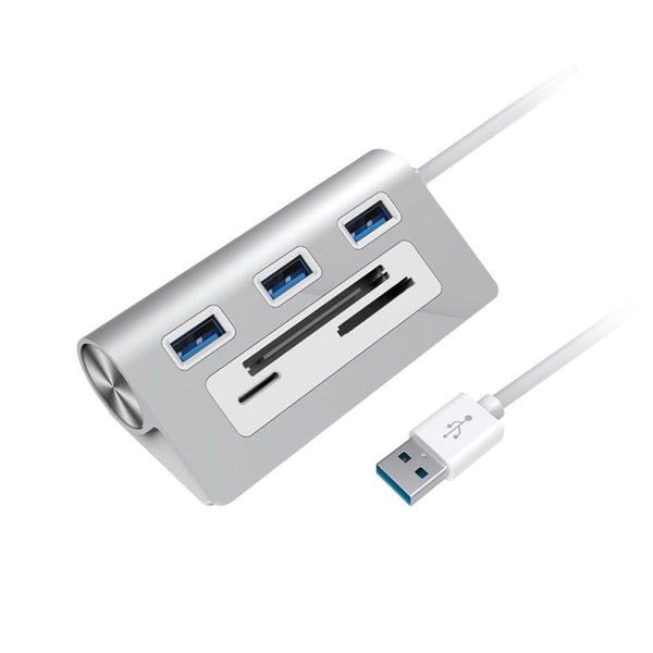 Usb3.0 Card Reader Hub Adapter With Ports Memory Card Readers & Adapters