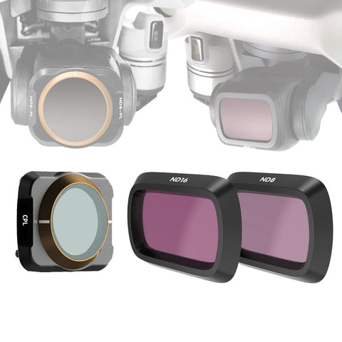 3 In 1 Lens Filter For Dji Mavic Air 2 Drone Camera Drone Accessories