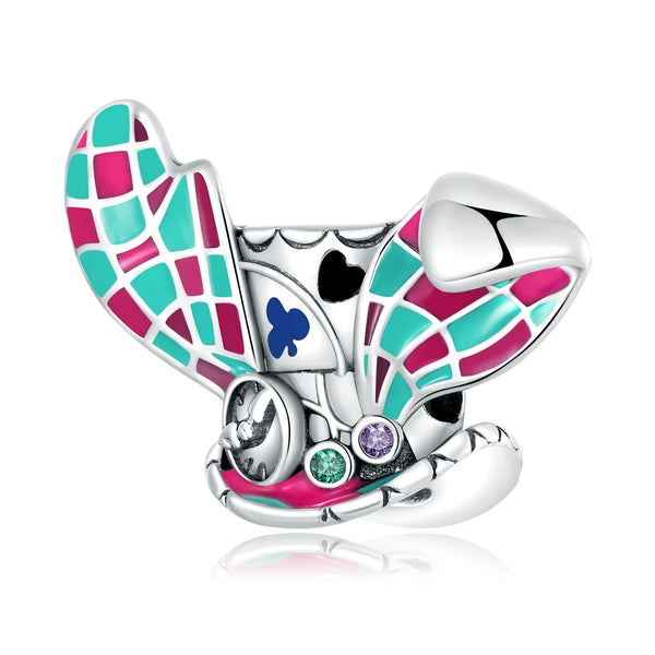 925 Sterling Silver Rabbit Ear Magic Hat Beads For Diy Bracelets & Necklaces Charms & Pendants