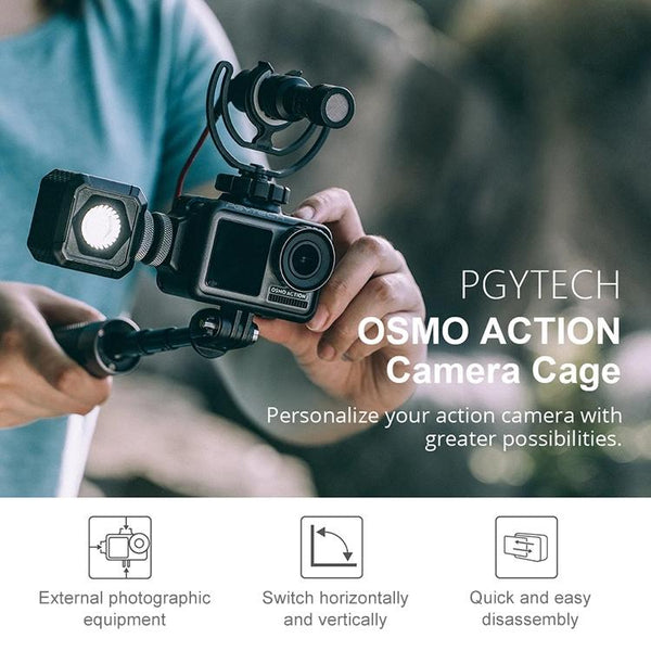 Vlog Accessory For Dji Action Camera Sports Cage Rabbits Other Camera & Photo Accs