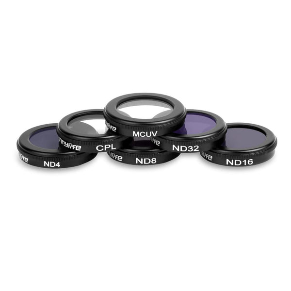 6 In 1 Lens Filter Kit For Dji Mavic 2 / Zoom Hd Mcuv Cpl Nd Filters Camera Drone Accessories