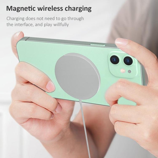 15W Round Magnetic Wireless Charger Chargers & Cradles