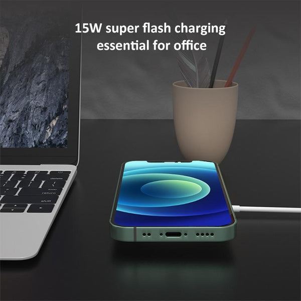 15W Round Magnetic Wireless Charger Chargers & Cradles
