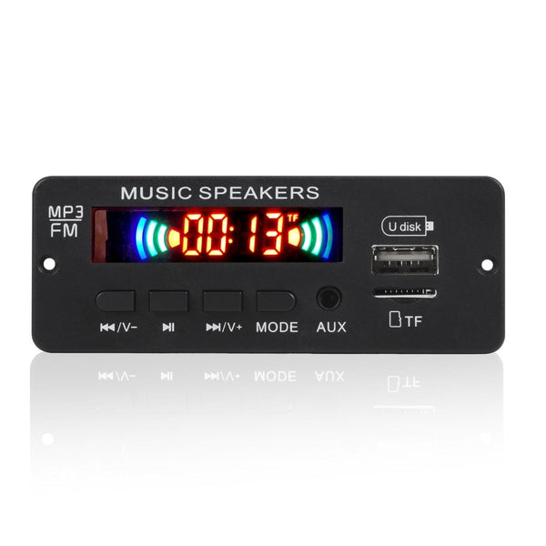 12V Car Mp3 Player Board With Bluetooth Fm Radio Usb Remote Control Recording Ipods & Mp3 Players