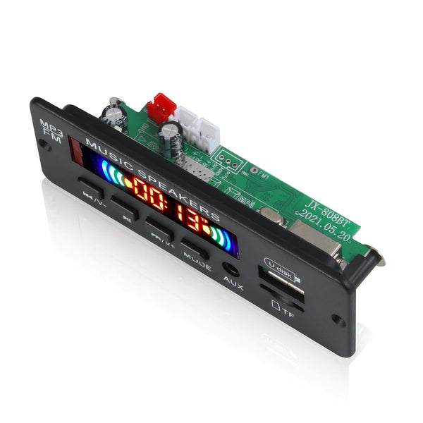 12V Car Mp3 Player Board With Bluetooth Fm Radio Usb Remote Control Recording Ipods & Mp3 Players