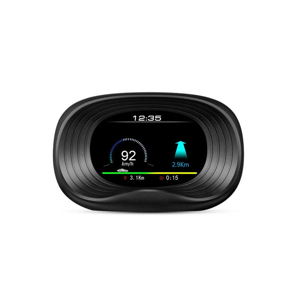 Car Hud Display Overspeed Temp Engine Alarm P20 Obd2 + Locator Technology Other Instruments & Gauges