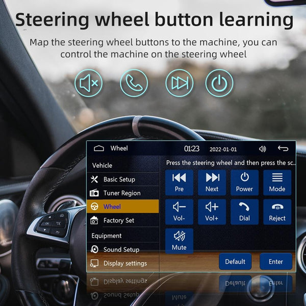 5 Inch Car Mp5 Player W / Wireless Phone Mirror Link & Steering Wheel Control Other Car Audio