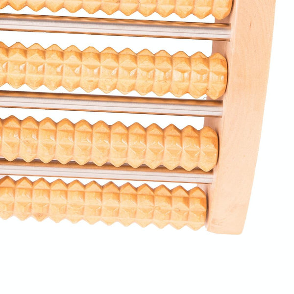 5 Row Solid Wood Foot Massager Non Slip & Thickened Massagers