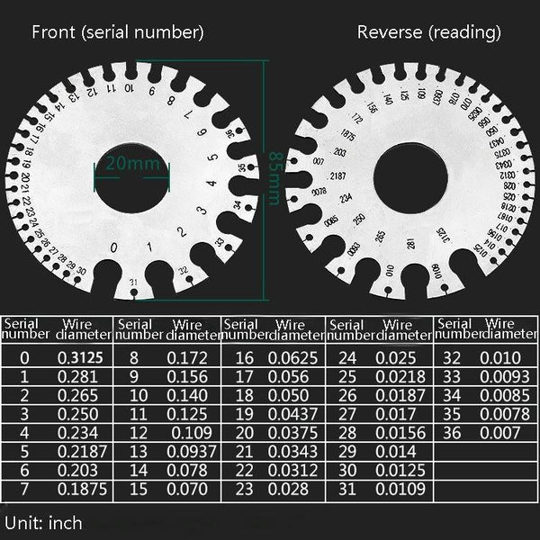Stainless Steel Welding Gauge For Thickness And Inspection Other Welding Equipment