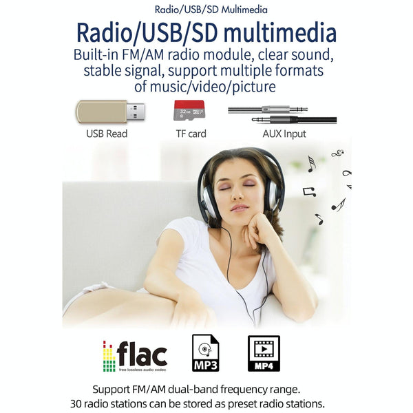 7 Inch Manually Retractable Car Mp5 Player With Mirror Link Fm Tf Card Usb Bluetooth Hands Free Calling Reversing Trajectory & Cayplay Other Car Video