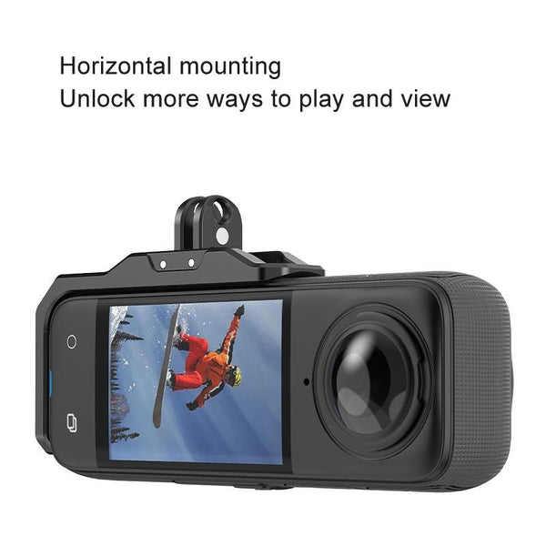 Quick Release Magnetic Bracket For Insta360 X4 And X3 Horizontal Vertical Shooting Other Camera & Photo Accs