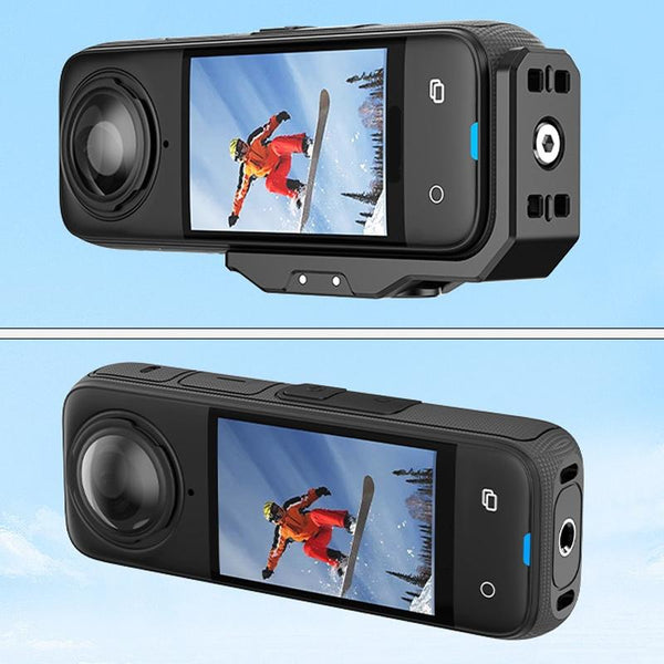 Quick Release Magnetic Bracket For Insta360 X4 And X3 Horizontal Vertical Shooting Other Camera & Photo Accs