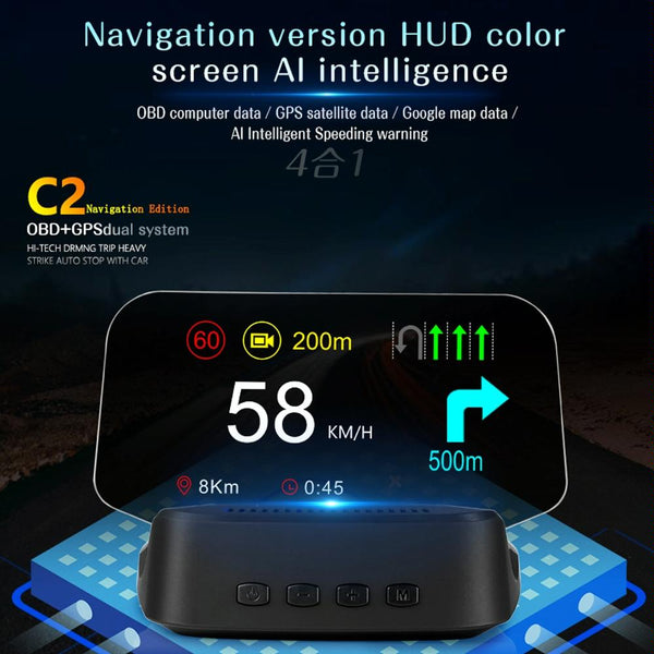 Locator Technology Car Hud Display Water Temp Voltage Speed Other Instruments & Gauges