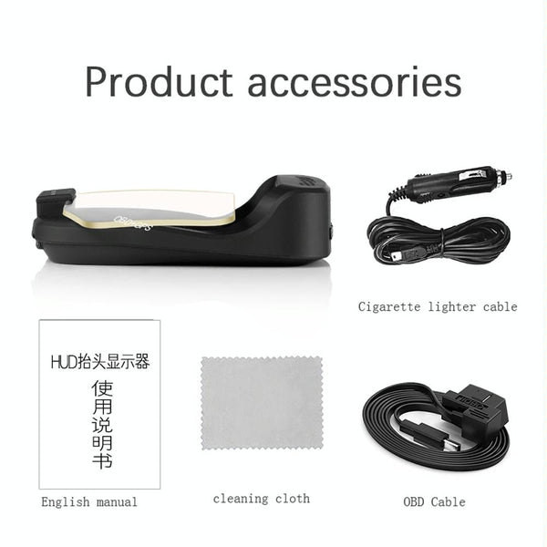 Locator Technology Car Hud Display Water Temp Voltage Speed Other Instruments & Gauges
