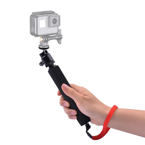 360 Degree Selfie Stick For Gopro Cellphone And Compact Cameras Length 210Mm To 525Mm Selfie Sticks