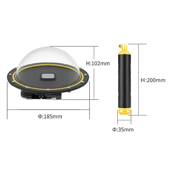 Waterproof Case For Gopro Hero11 10 9 With 30M Depth Capability Audio Video Camera Cases Bags & Covers