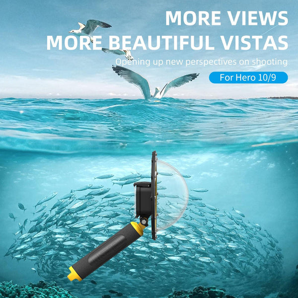 Waterproof Case For Gopro Hero11 10 9 With 30M Depth Capability Audio Video Camera Cases Bags & Covers