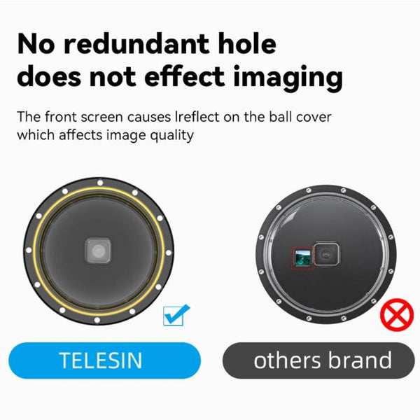 Waterproof Case For Gopro Hero11 10 9 With 30M Depth Capability Audio Video Camera Cases Bags & Covers