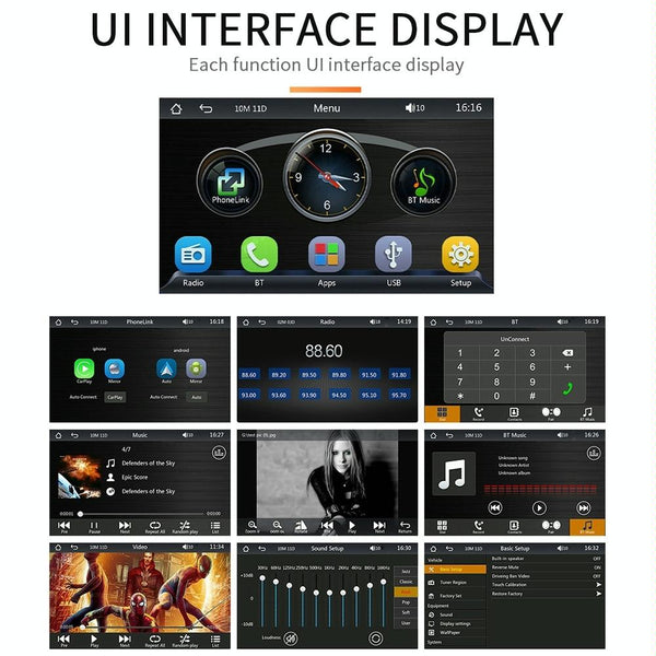 7 Inch Wireless Carplay Bluetooth Mp5 Player / Remote Mobile Interconnection Other Car Audio