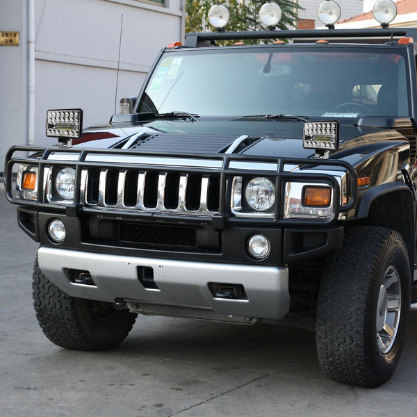 2 Pcs Cs 1243A1 Car Inch Square 20Leds Highlight Work Light Modified Spotlight Led Car Lights