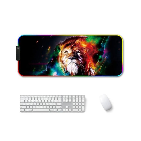 Rgb Non Slip Mouse Pad With Thermal Transfer Vast Starry Sky Mouse Pads & Wrist Rests