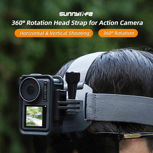 360 Degree Head Strap For Action Cameras Other Camera & Photo Accs