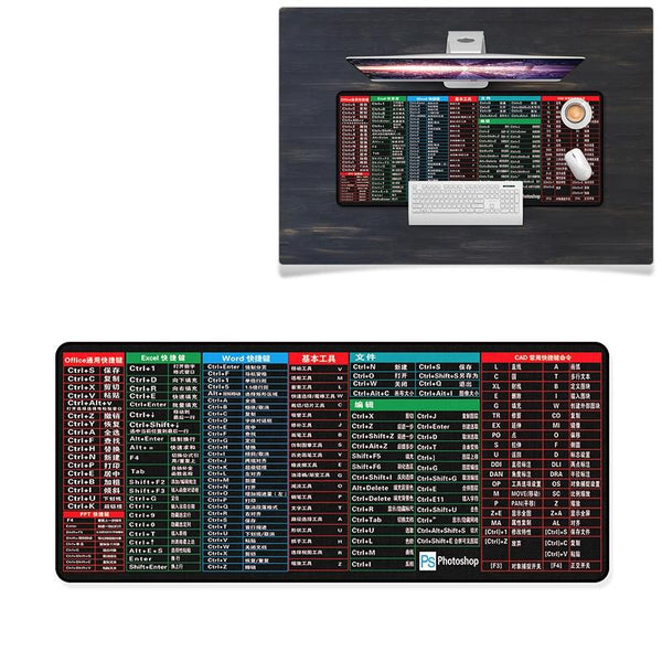 Large Anti Skid Gaming Mouse Pad 800 X 300Mm Earth Kb7660a Mouse Pads & Wrist Rests