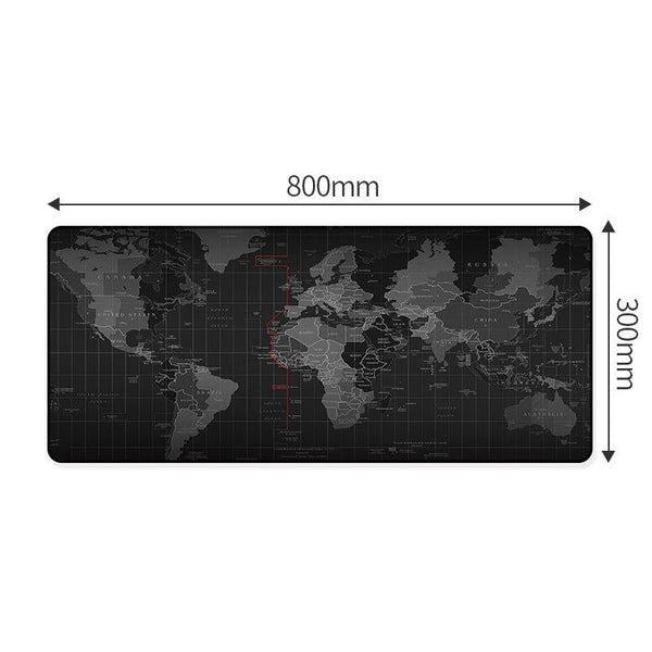 Large Anti Skid Gaming Mouse Pad 800 X 300Mm Earth Kb7660a Mouse Pads & Wrist Rests