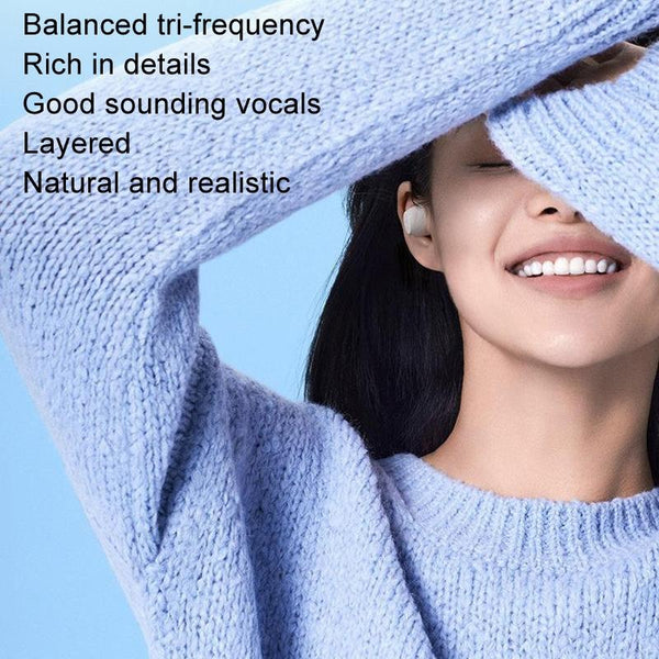 Wireless Bluetooth Earphones Stereo Gray Earbuds