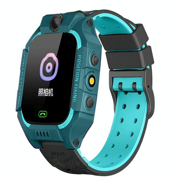 Children Phone Smart Watch Positioning Full Touch Screen Student Green Smart Watches