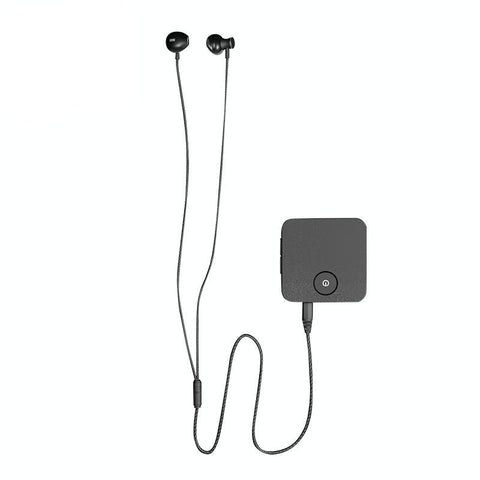 U20 Lavalier Bluetooth Headset Smart Sound Collector Black Earbuds