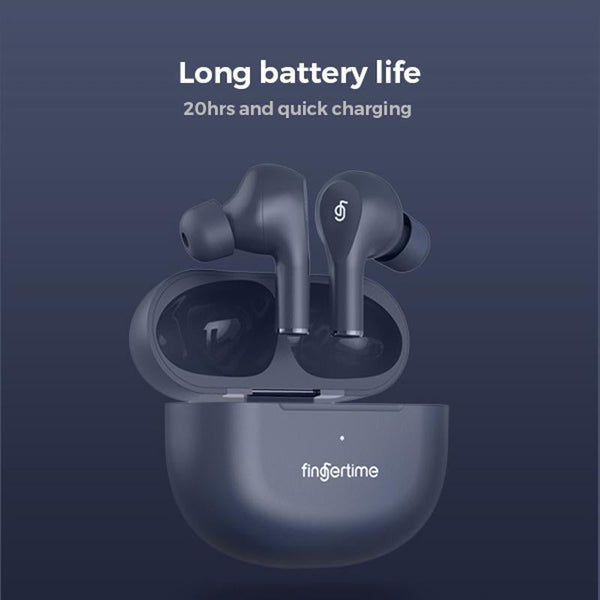 Ultra Long Standby Tws Wireless Bluetooth Stereo Sports Black Earbuds