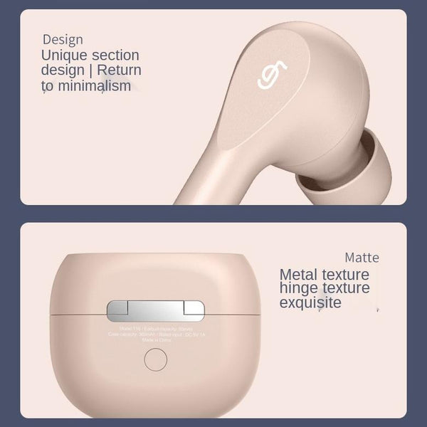 Ultra Long Standby Tws Wireless Bluetooth Stereo Sports Black Earbuds