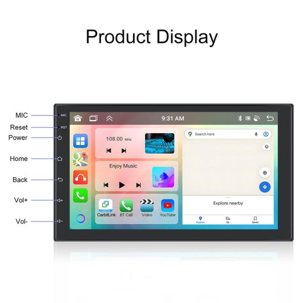 10.1 Inch Android 13.0 Carplay Navigation Monitor Rear View Monitors/Cams & Kits