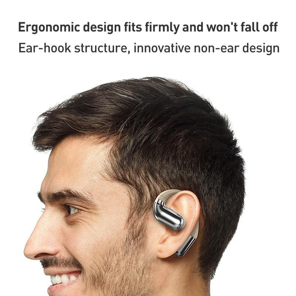 Phantom Open Wireless Bluetooth Earphones Zga Gs13 Black Headsets & Earpieces