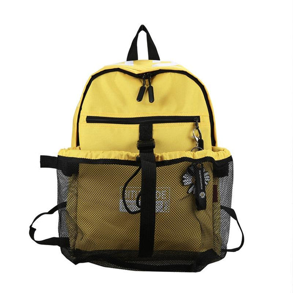 Training Backpack For Basketball Compact And Durable Yellow Bags