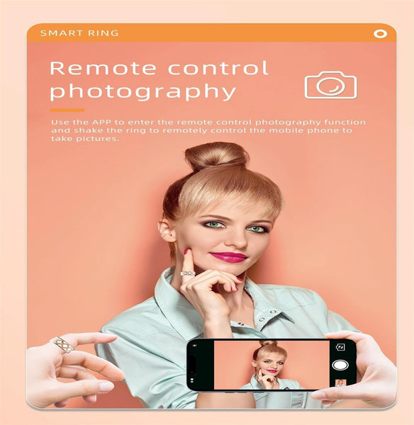 Smart Ring With Heart Rate Blood Oxygen Sleep Monitoring Multiple Sports Modes Rose Gold Size 12 Activity Trackers