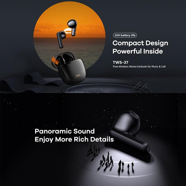 Tws 37 True Wireless Stereo Music Bluetooth 5.0 Earphone White Earbuds