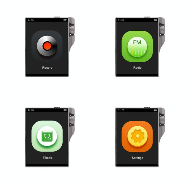 32Gb Hifi Dsd256 Music Player Gray Ipods & Mp3 Players