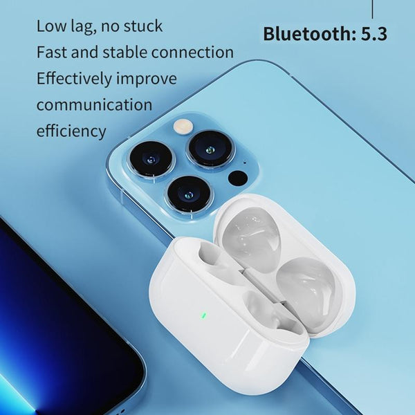 Eb700 Tws Bluetooth 5.3 Hifi Music Earphones White Earbuds