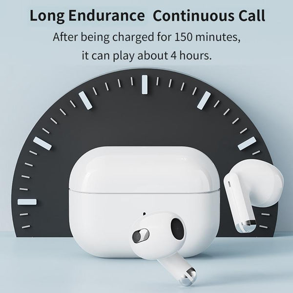 Eb700 Tws Bluetooth 5.3 Hifi Music Earphones White Earbuds