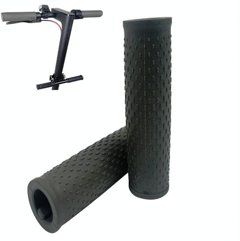 1 X Pair Of Non Slip Silicone Car Handles For Xiaomi Electric Scooter Black Accessories Parts