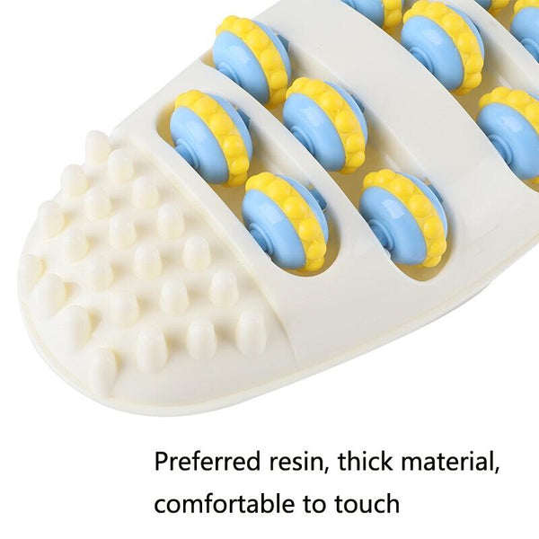 Stimulating Foot Massager Kneading Acupuncture Roller White Massagers