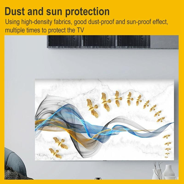 Tv Dust Cover 30 32 Inch Love Design Household Cloth Dust Proof Television Covers