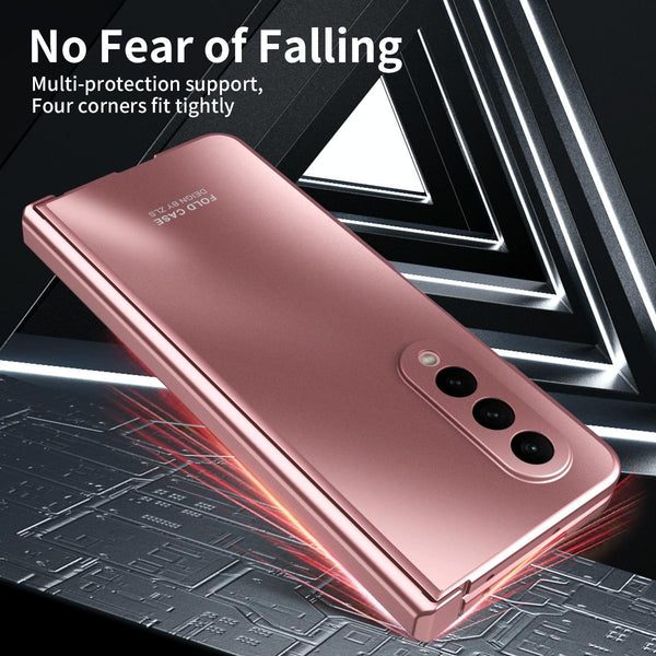 For Samsung Galaxy Z Fold4 5G Foldable Electroplated Case Green Cases Covers & Skins