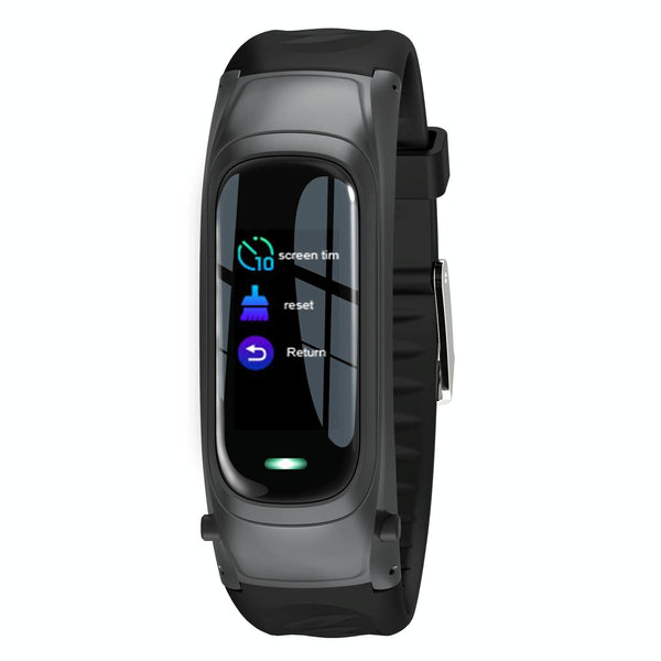 Smart Bracelet With Ai Voice Sleep Heart Rate Monitoring Call Rejection Black Smart Watches