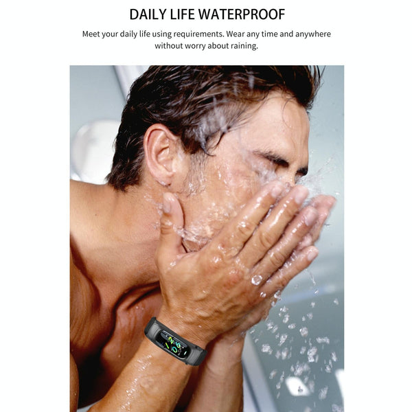 Smart Bracelet With Ai Voice Sleep Heart Rate Monitoring Call Rejection Black Smart Watches